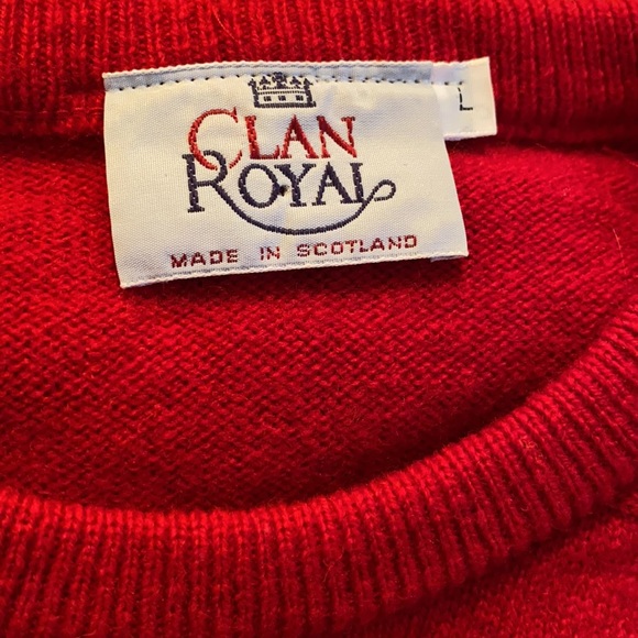 Scottish Lambswool Sweater - Size L - Picture 4 of 11